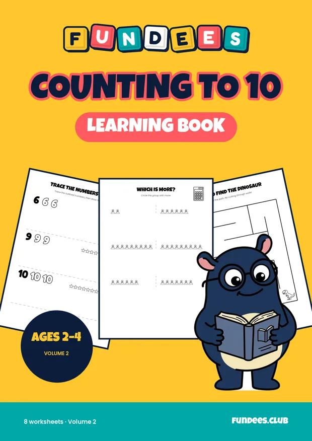 Counting to 10 2, Ages 2–4