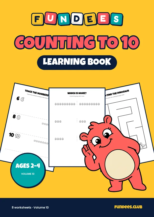 Counting to 10 10, Ages 2–4