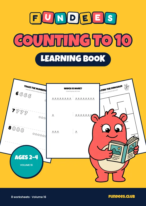 Counting to 10 16, Ages 2–4