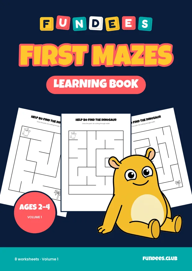 First Mazes learning books, Ages 2–4