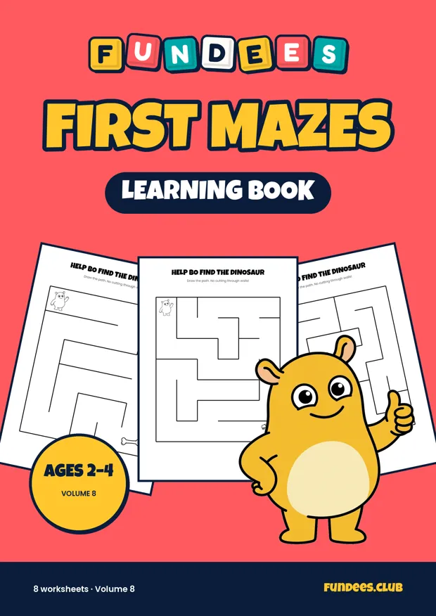 First Mazes 8, Ages 2–4