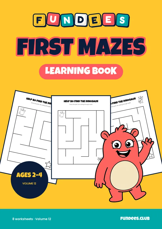 First Mazes 12, Ages 2–4