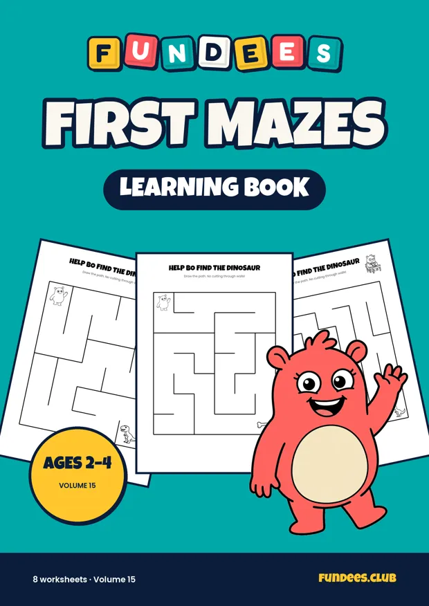 First Mazes 15, Ages 2–4