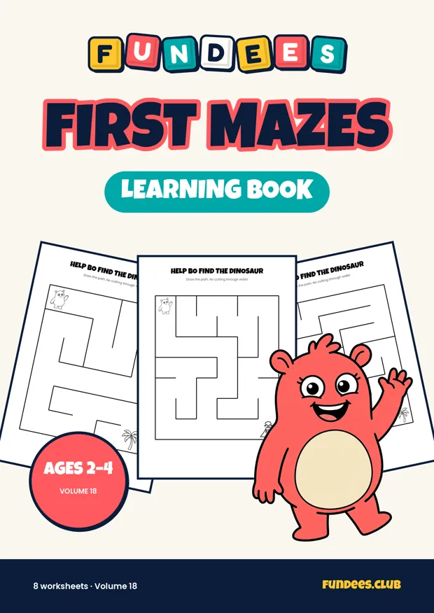 First Mazes 18, Ages 2–4