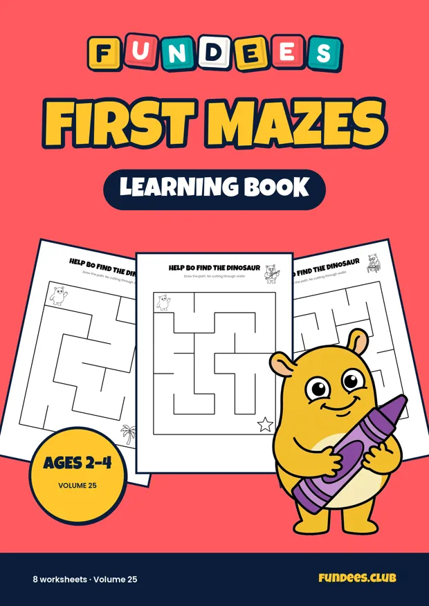 First Mazes 25, Ages 2–4