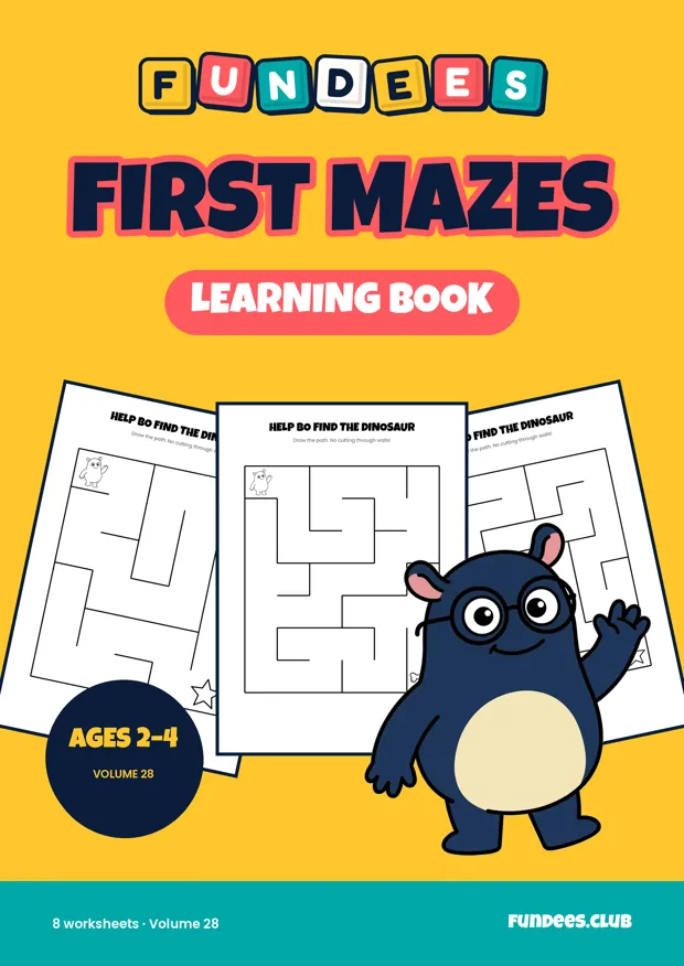 First Mazes 28, Ages 2–4