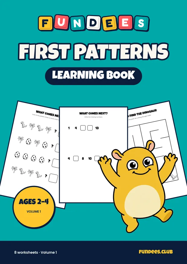 First Patterns learning books, Ages 2–4