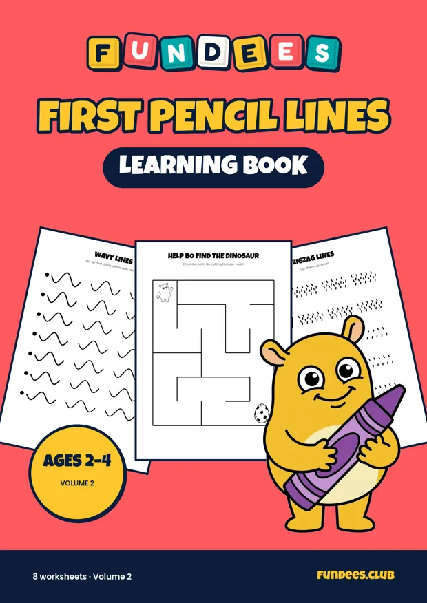 First Pencil Lines 2, Ages 2–4