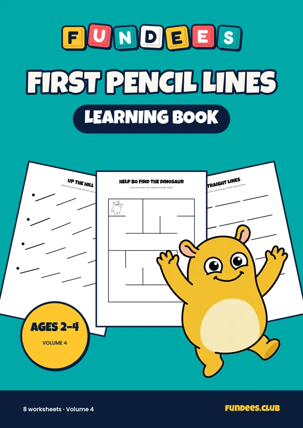 First Pencil Lines 4, Ages 2–4