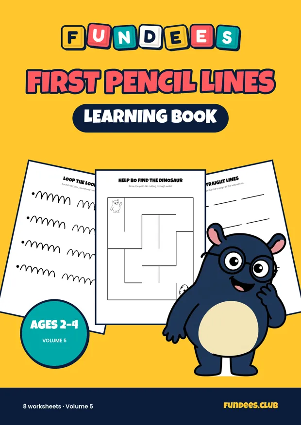 First Pencil Lines 5, Ages 2–4