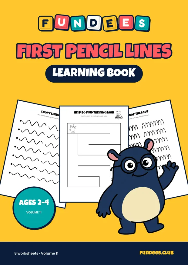 First Pencil Lines 11, Ages 2–4