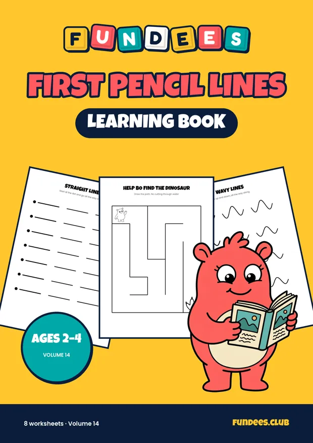 First Pencil Lines 14, Ages 2–4