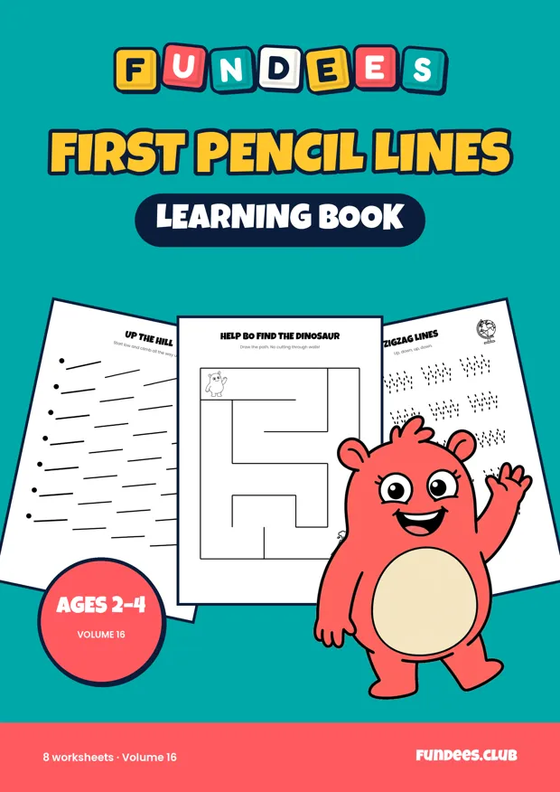 First Pencil Lines 16, Ages 2–4