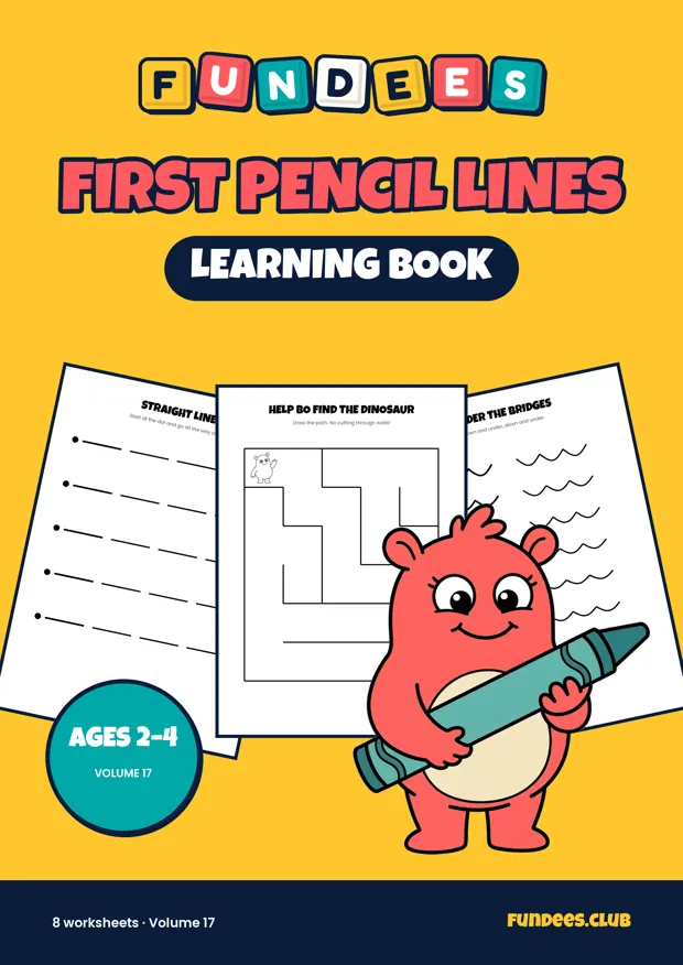 First Pencil Lines 17, Ages 2–4