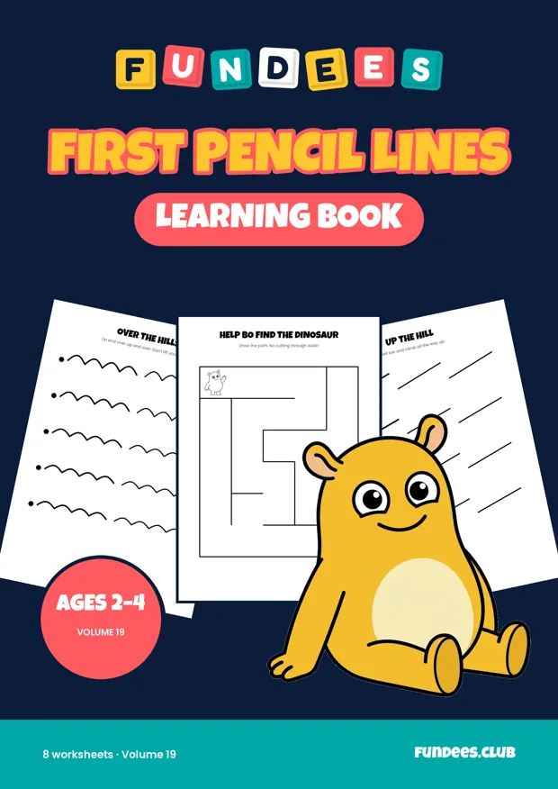 First Pencil Lines 19, Ages 2–4