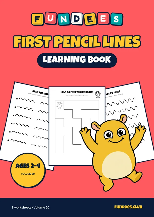 First Pencil Lines 20, Ages 2–4