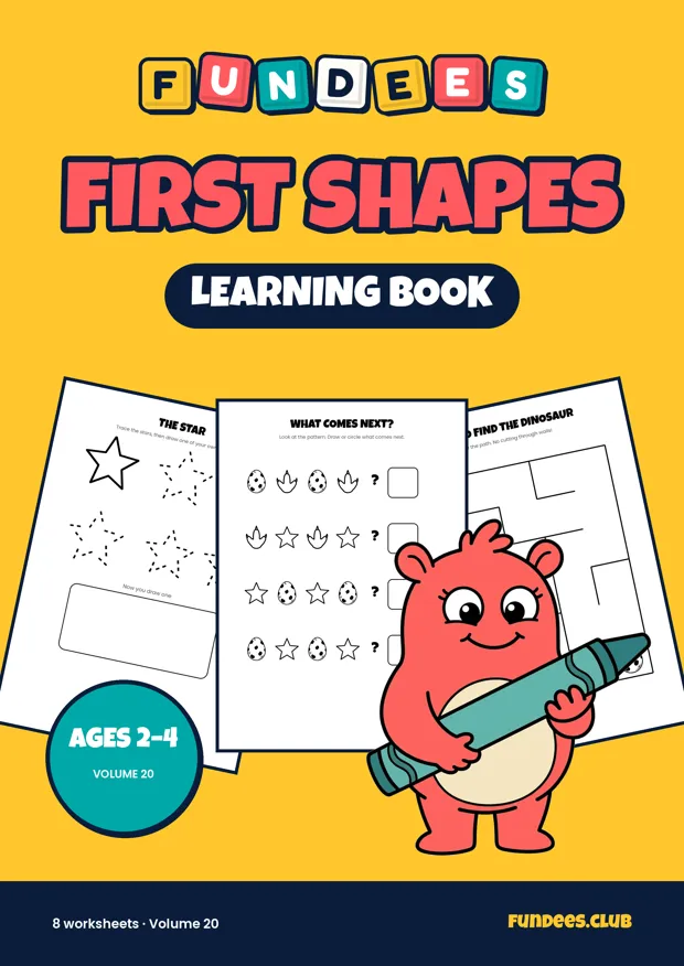 First Shapes 20, Ages 2–4
