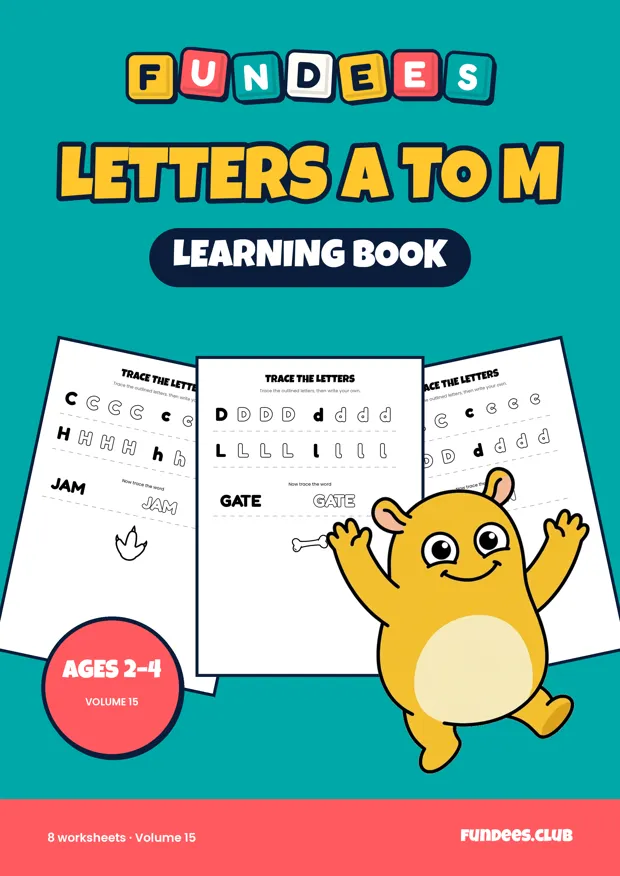 Letters A to M 15, Ages 2–4