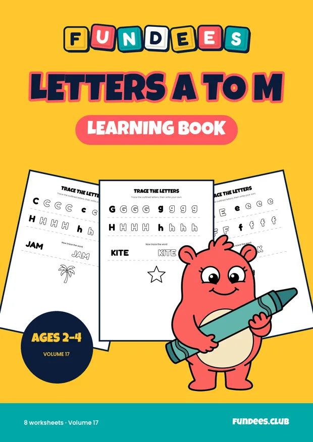 Letters A to M 17, Ages 2–4
