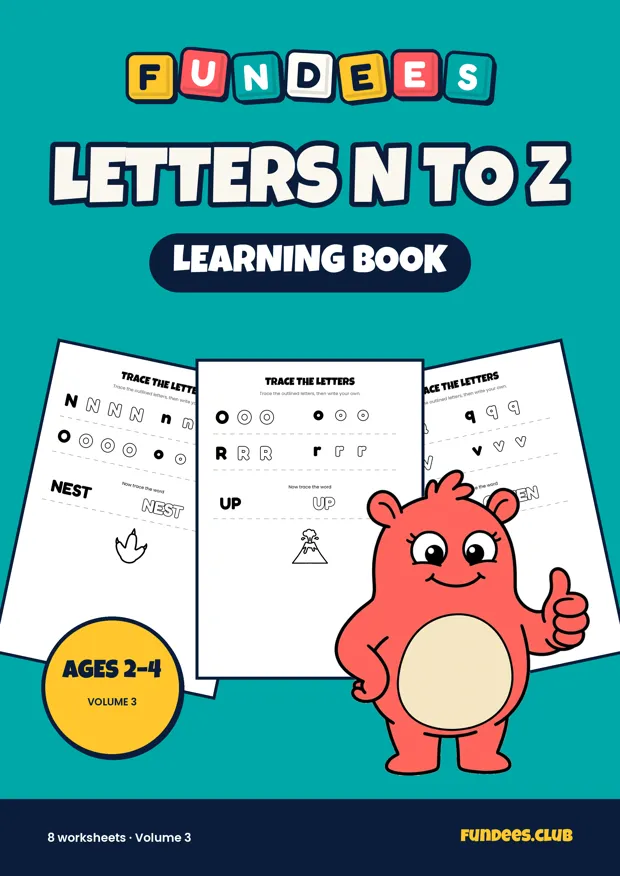 Letters N to Z 3, Ages 2–4