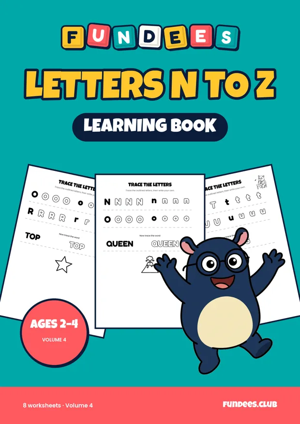 Letters N to Z 4, Ages 2–4