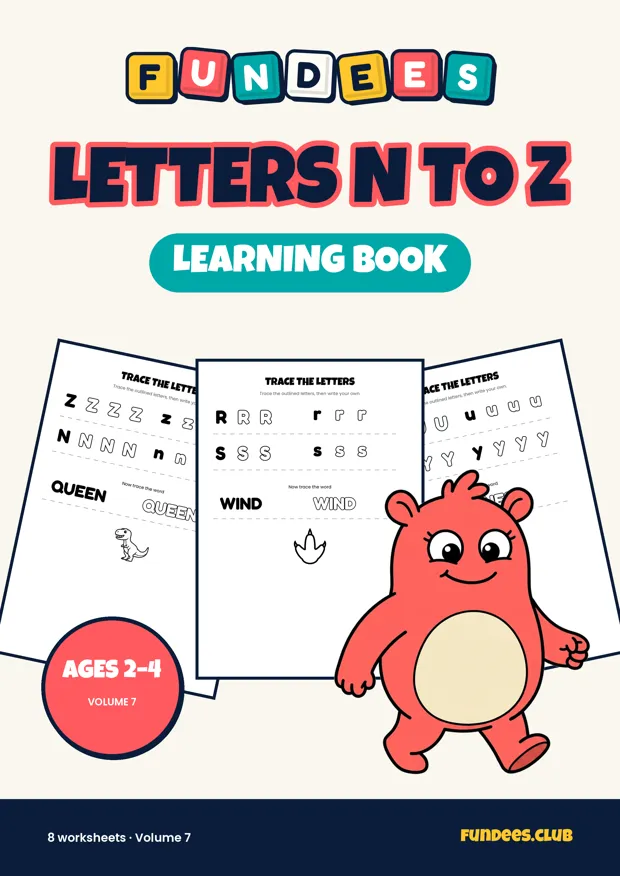 Letters N to Z 7, Ages 2–4