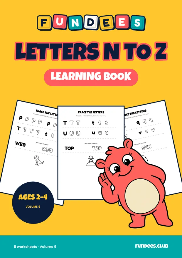 Letters N to Z 9, Ages 2–4