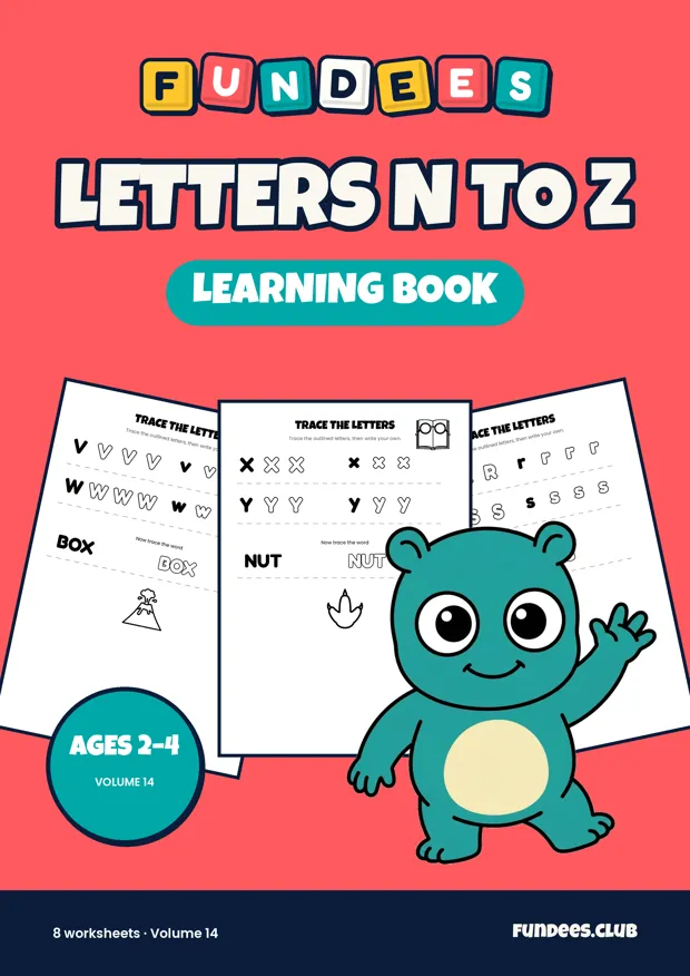 Letters N to Z 14, Ages 2–4