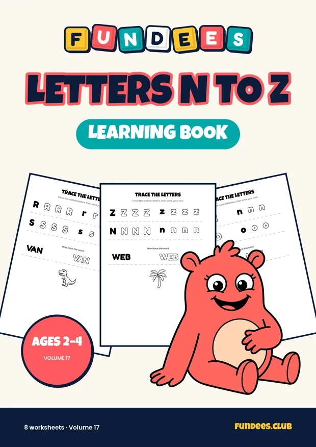 Letters N to Z 17, Ages 2–4