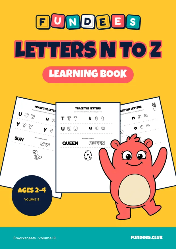 Letters N to Z 19, Ages 2–4