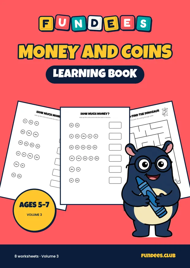 Money and Coins 3, Ages 5–7