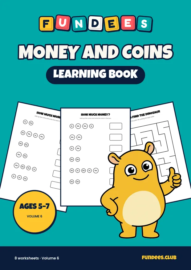 Money and Coins 6, Ages 5–7
