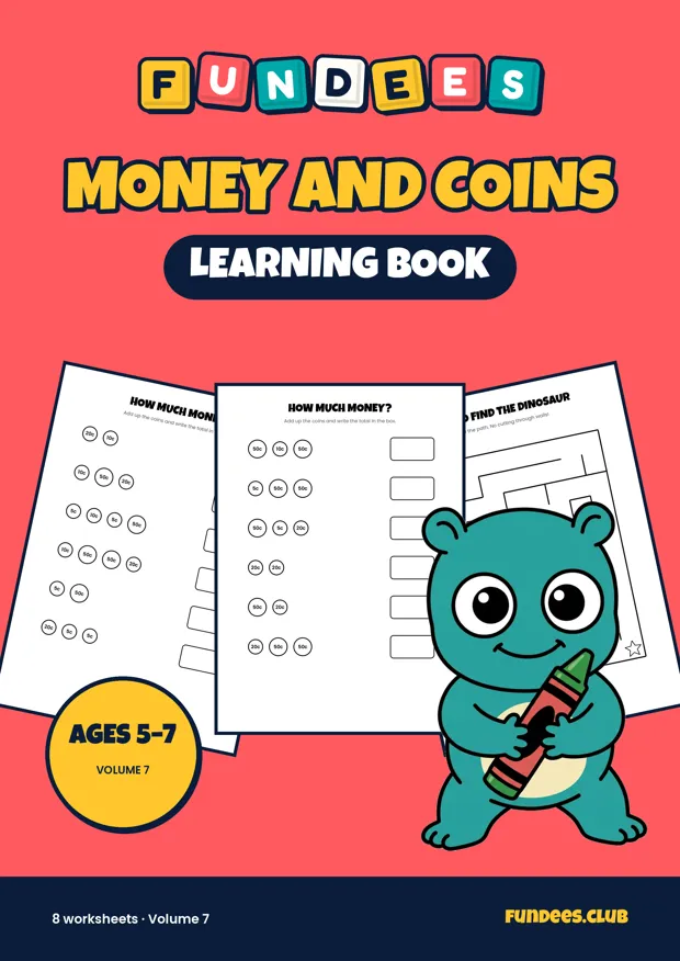 Money and Coins 7, Ages 5–7