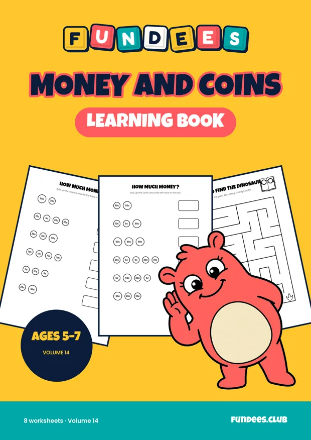 Money and Coins 14, Ages 5–7