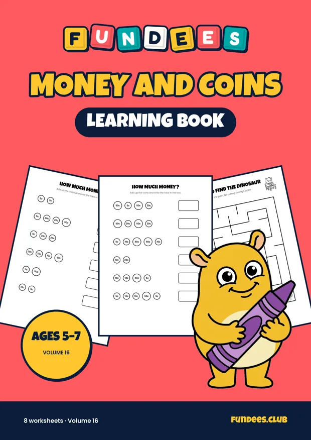 Money and Coins 16, Ages 5–7