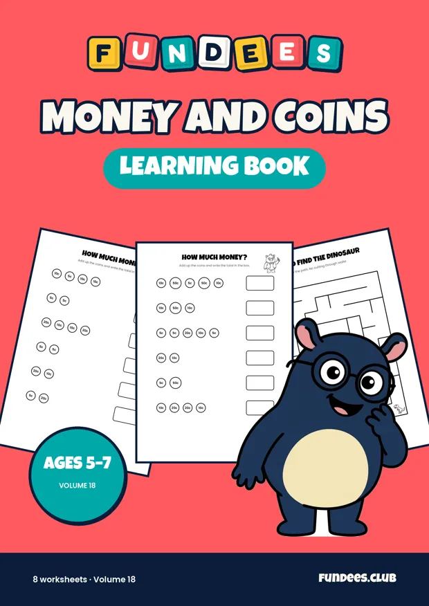 Money and Coins 18, Ages 5–7