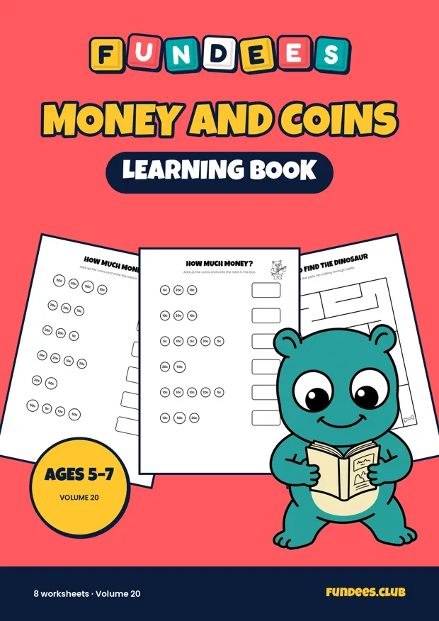 Money and Coins 20, Ages 5–7