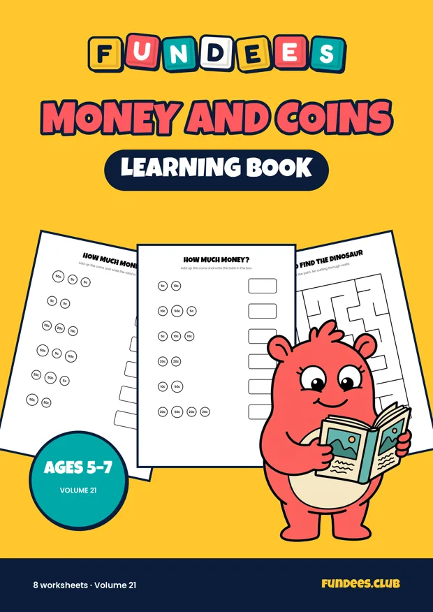 Money and Coins 21, Ages 5–7