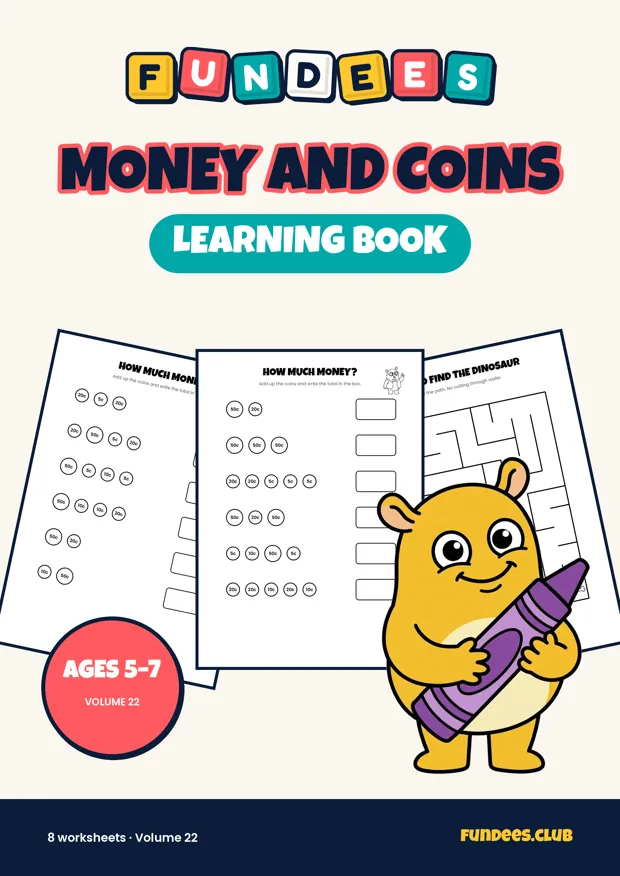 Money and Coins 22, Ages 5–7