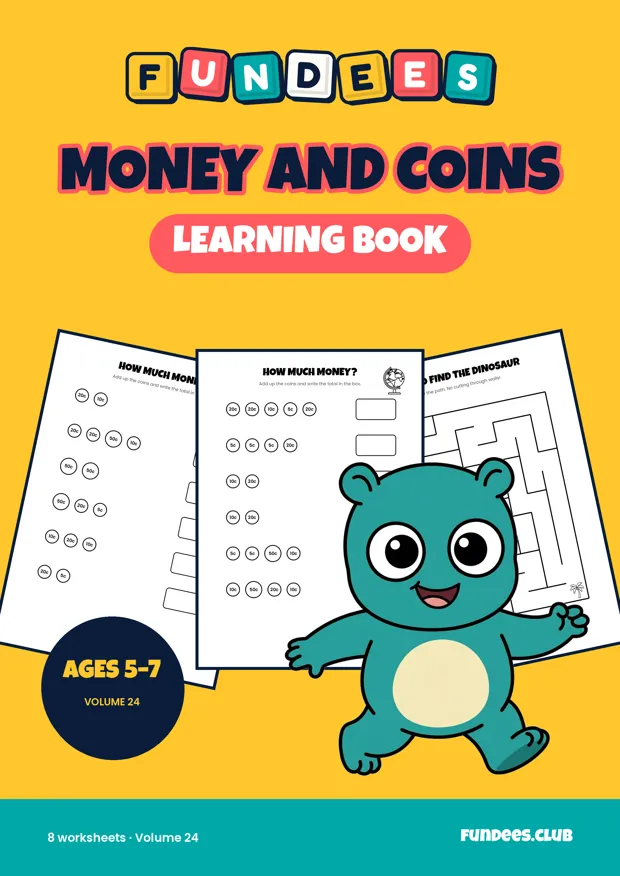 Money and Coins 24, Ages 5–7