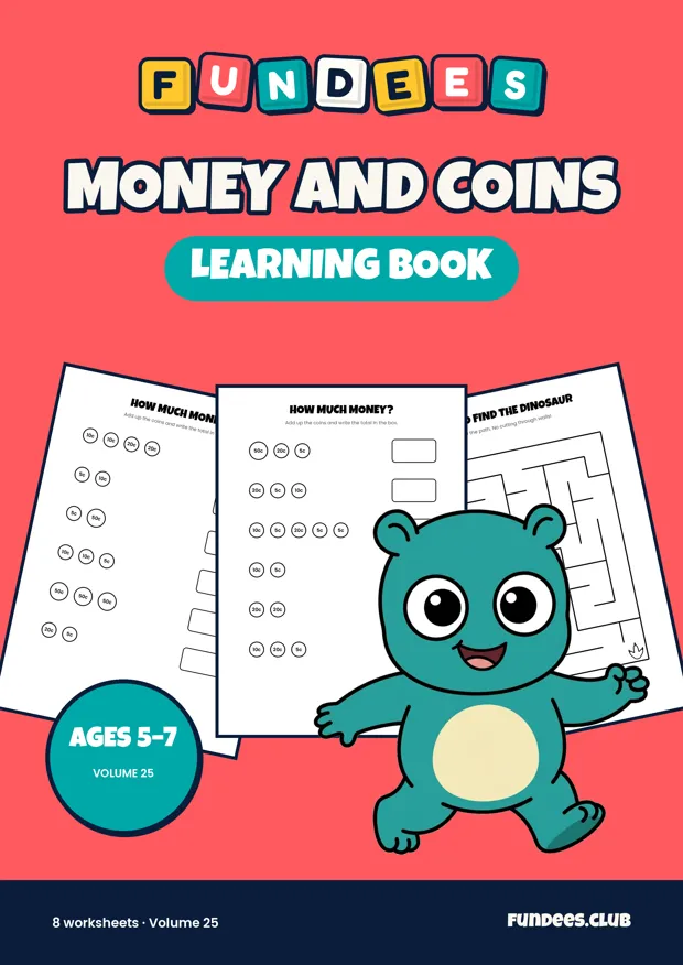 Money and Coins 25, Ages 5–7