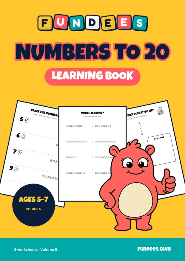 Numbers to 20 5, Ages 5–7