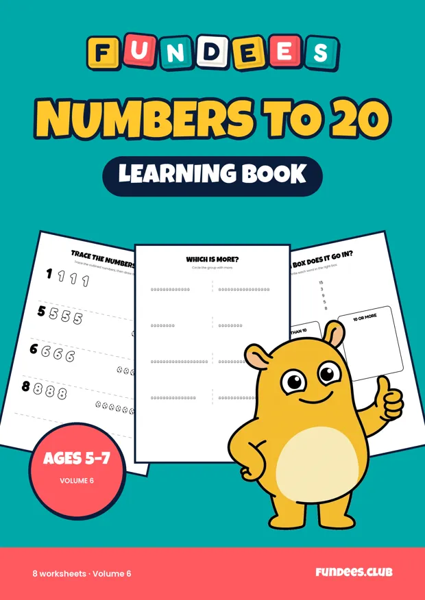 Numbers to 20 6, Ages 5–7