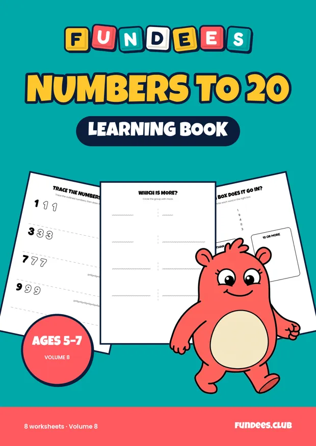 Numbers to 20 8, Ages 5–7