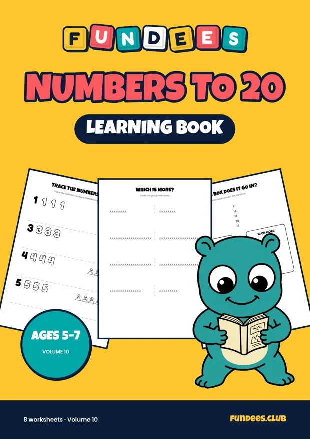 Numbers to 20 10, Ages 5–7