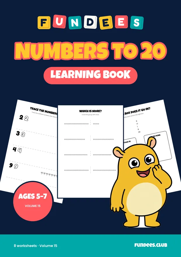 Numbers to 20 15, Ages 5–7