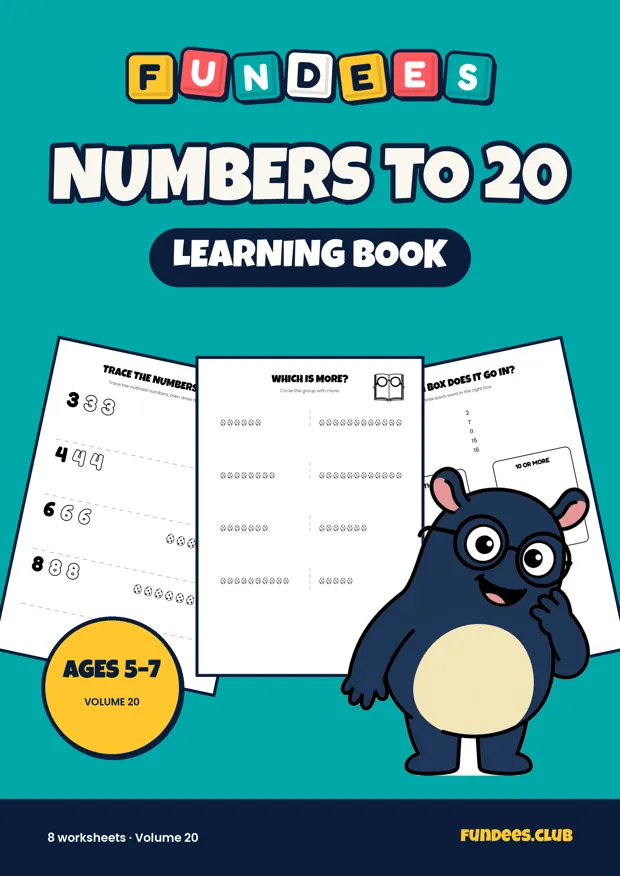 Numbers to 20 20, Ages 5–7