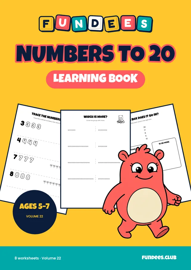 Numbers to 20 22, Ages 5–7