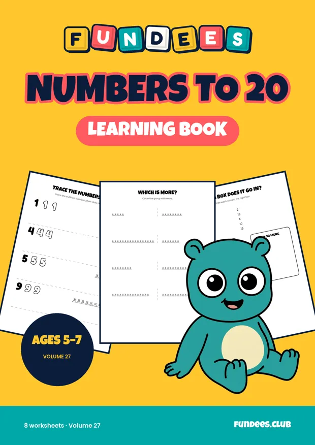 Numbers to 20 27, Ages 5–7