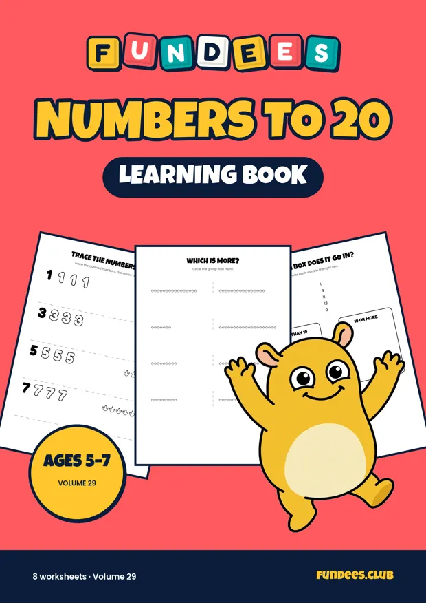 Numbers to 20 29, Ages 5–7